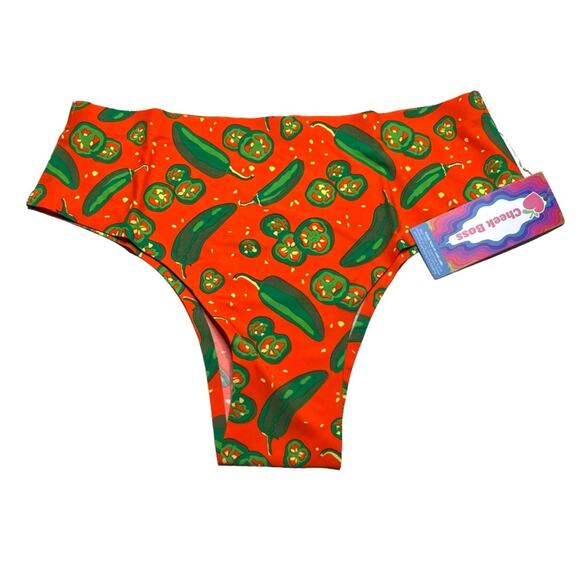 Cheek Boss Cheeky Panty Jalapenos Size XS - Picture 1 of 2